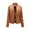 Khaki, variant on jovati Womens Winter Coats Long Womens Warm Long Sleeve Jacket Slim Winter Parkas Faux Leather Hoodless Coats