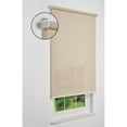thumbnail image 3 of Linen Avenue Cordless 5% Solar Screen Standard Roller Shade, Sand 68 W x 78 H (Arrives 1/4" Narrower), 3 of 8