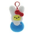 thumbnail image 1 of Peeps Hello Kitty Sanrio de peluche y juguetes de conejo de Pascua de animal de peluche 20cm, Conejos de Pascua decorativos, juguetes para rellenar cestas de Pascua muñecas. Azul #344, 1 of 8