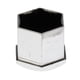 thumbnail image 5 of Rueda de coche Zulema cubo de neumático tornillo tuerca 17mm tapa cubierta 25x16mm plata, 5 of 7