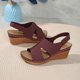 thumbnail image 5 of WILLBEST Sandalias Dama Sandalias Casuales Cómodas Para Mujer, Zapatos De Tacón De Cuña Con Punta Abierta Para Caminar A Diario Al Aire Libre, Verano, Primavera Y Otoño, 5 of 8