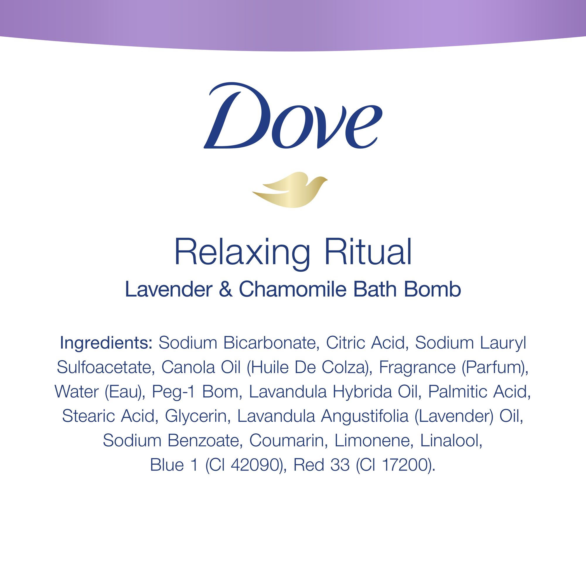 Dove Nourishing Secrets Bath Bombs, Lavender & Chamomile, 2 ct photo 8