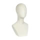 thumbnail image 1 of Cabeza de maniquí, soporte estable para pelucas, accesorios de belleza, soporte para exhibición de pelucas, sombrero Blanco, 1 of 9