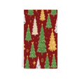 thumbnail image 2 of ZEMZYL Hand Towels Christmas Printed Kitchen Towels Absorbent Microfiber Dishwashing Cloth Quick Drying Soft Lint Free Tea Towel for Holiday Home Decor, 2 of 8