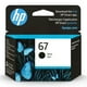 thumbnail image 1 of Cartucho de tinta HP 67 negro | Rendimiento de 120 páginas | DeskJet 1255, 1 of 8