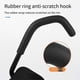 thumbnail image 2 of Bicycle Wall Hook, Bicycle Rack, Wall Rack, Adjustable Parking Rack, Mountain Bike Display Rack Black Hook with Gear, 2 of 5