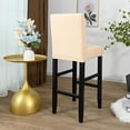 thumbnail image 4 of DONGPAI Stretch Bar Stool Covers for Counter Height Side Chair Slipcovers for Dining Room Cafe Chair Seat Cover, 4 of 5