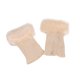 thumbnail image 1 of Calentadores de piernas de felpa de piel sintética para mujer, puños de botas de color sólido con ribete peludo corto y peludo, 1 of 5