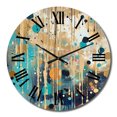thumbnail image 2 of Designart "Considering the Possibilities III" Minimalism Oversized Wall Clock, 2 of 5