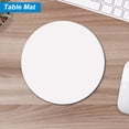 thumbnail image 4 of Uxcell 8pcs 10 Inch Round Adhesive Backed Felt for Household Applications, Light Grey, 4 of 5