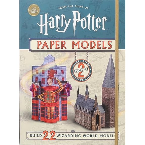 Pre-Owned Harry Potter Paper Models, 9781684128907, 1684128900, Paperback,