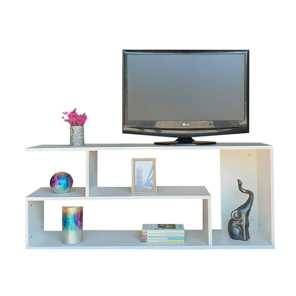 Mueble para TV DECOMOBIL minimalista Moderno Hermoso y Elegante TVG-120X60-BA
