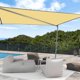thumbnail image 3 of Herramientas y mejoras para el hogar Protección solar Sombrilla triangular Jardín Piscina Tela de sombra antiUV Lona A sombrillas, 3 of 5