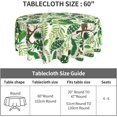 thumbnail image 5 of Tropical Tablecloth 60 inch Round, Durable Table Cover for Kitchen Dining Room, Holiday Tablecloth for Party Dinner, 5 of 5