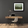 thumbnail image 4 of Eugène Boudin 24x19 Black Modern Framed Museum Art Print Titled - La Touques Near Deauville (1883), 4 of 5
