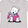 thumbnail image 4 of Inktastic Material Girl Westie Dog Girls Toddler T-Shirt, 4 of 5
