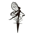 thumbnail image 3 of Estacas decorativas de hierro con forma de figuras de hadas para jardín exterior. Estilo B, 3 of 9