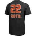 thumbnail image 3 of Men's Majestic Threads Juan Soto Black New York Mets Triblend Name & Number T-Shirt, 3 of 3