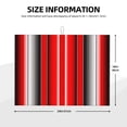 thumbnail image 2 of Cauagu Red Black and White Serape Blanket Stripes Dish Drying Mat,24*18 inch Absorbent Dish Drainer Kitchen Counter,Dish Drying Pad for Countertops,Sinks,Draining Racks, 2 of 7