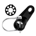 thumbnail image 1 of Phenofice 1 Set Bike Trailer Hitch Adapter Trailer Accessories Black For Quick Installation, 1 of 8
