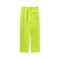 thumbnail image 3 of Men's Solid Color Casual Straight Leg Pants Full Length Pants, 3 of 3