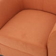 thumbnail image 5 of Naria Fabric Club Chair, Orange, 5 of 6