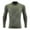 1#Green1, variant on Kiijoy Boys Athletic Long Sleeve T-Shirt Kids Quick Dry Stretch Training Tee, Sizes 5-6
