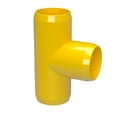 thumbnail image 7 of FORMUFIT PVC Fitting, Standard Tee , Furniture Grade, 3/4" Size, Yellow, 8-Pack (F034TEE-YE-8), 7 of 7