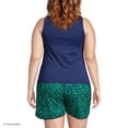 thumbnail image 2 of Lands' End Women's Plus Size High Neck UPF 50 Sun Protection Modest Tankini Swimsuit Top, 2 of 4