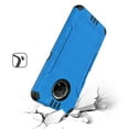 thumbnail image 2 of HR Wireless Shockproof Back Cover Cell Phone Case for Nokia G300, Dark Blue, 2 of 5