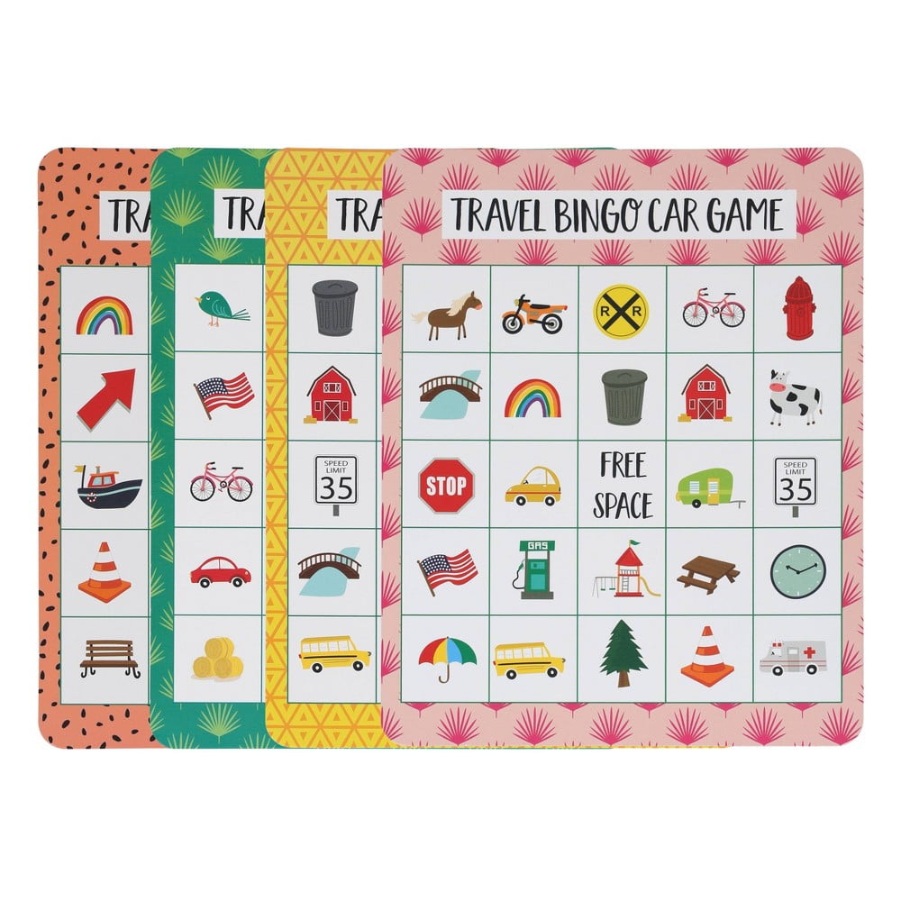Travel Bingo Car Game