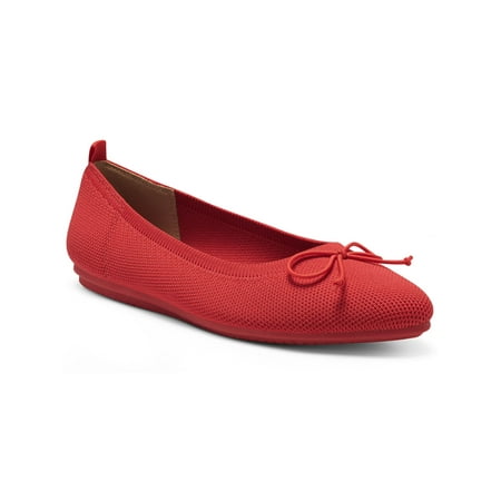 UPC 194307562665 product image for VINCE CAMUTO Womens Red Washable Cushioned Bow Accent Flanna Round Toe Slip On D | upcitemdb.com