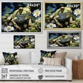 thumbnail image 4 of Designart "Freedom of Frogs" Animals Floater Framed Canvas Print, 4 of 7