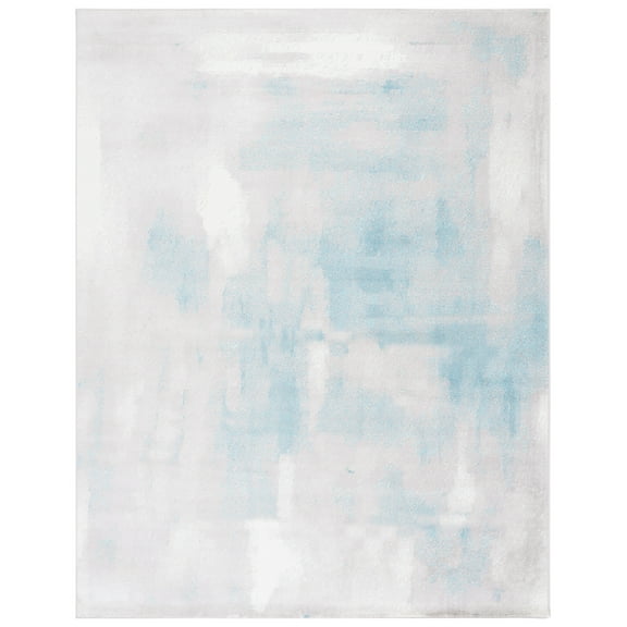SAFAVIEH Skyler Delmar Abstract Area Rug, Grey/Blue, 8' x 10'