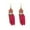 Red, variant on Women Feather Earrings Bohemian Fringe Tassel Long Drop Dangle Earrings Set with Design for Women