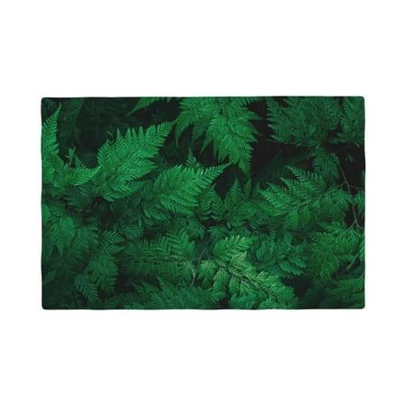 

Placemats Set of 4 / 6 Green Leave Fern Placemats for Dining Table Indoor/Outdoors Heat Resistant Washable Placemats 18 x 12