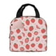 thumbnail image 1 of Easygdp Strawberry Bolsa Térmica Premium - Tela Oxford Impermeable, Gran Capacidad, Bolsillo Frontal, Unisex para Trabajo, Escuela, Actividades al Aire Libre y Picnics, 1 of 8