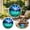 B, variant on 2-in-1 Northern Lights Acrylic Puzzle, Window Suncatcher, Light-Projection, DIY Craft, Decorative Hanging Ornament, For Home & Garden 6 Inch, 4 Styles
