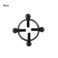 thumbnail image 3 of Adjustable Titanium Round Fake Non-piercing Nipple Ring Shield Jewelry--Rose gold, 3 of 5