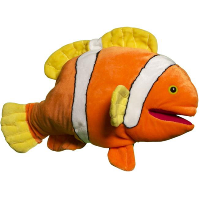 Tropical Fish Half-Spotted Hankfish Animal Puppet Sunny Toys NP8135 16 In 