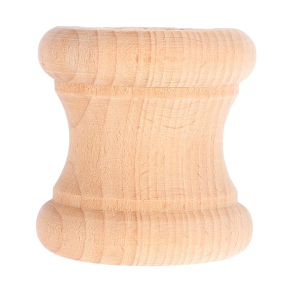TEHAUX Khaki Solid Wood Fluted Decorative Column for Furniture Projects, Home Decor, and Interior Design Accents