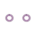 thumbnail image 3 of Qarigey Peine elástico Circular completo para mujer, peines flexibles para niñas, soporte para diadema, accesorio de peluquería para fiesta, Violeta 2piezas, 3 of 6