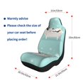 thumbnail image 2 of Goofa French Bulldog Taking a Bath Printed Car Seat Covers, Automotive Seat Covers for Cars Trucks and SUVs, Quick Setup Universal Fit Elastic Seat Covers-1, 2 of 6