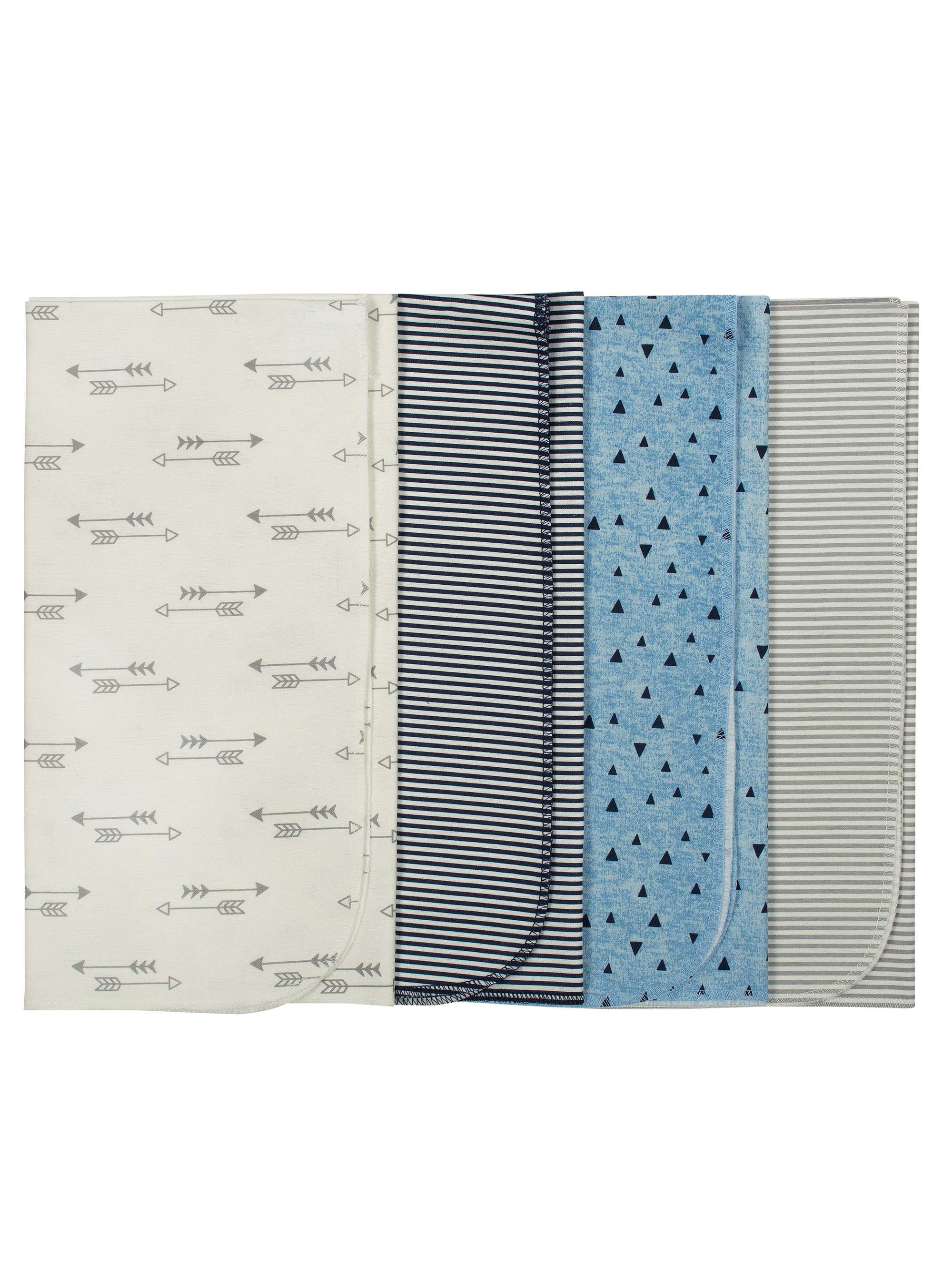 Gerber Gerber Baby Boy Flannel Receiving Blankets, 4Pack Walmart