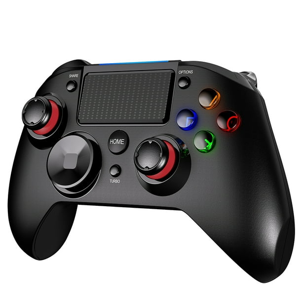 Victsing Wireless Gaming Controller For Ps4 Pc Android Asymmetric Rechargeable Gamepad With Audio Port Led Light Sixaxis Dual Vibration Turbo And Linear Trigger Joypad Black Walmart Com Victsing Wireless Gaming Controller For Ps4 Pc Android Asymmetric Rechargeable Gamepad With Audio Port Led Light Sixaxis Dual Vibration Turbo And Linear Trigger Joypad Black Walmart Com