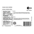 thumbnail image 3 of Yupik Candy Double Sour Cherries, 1Kg, 3 of 3