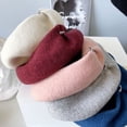 thumbnail image 2 of CoCopeaunt Australian Wool Beret Women Warm In Autumn And Winter Painter’s Cap Art Drape Knit Air Hostess Hat Fashion, 2 of 6