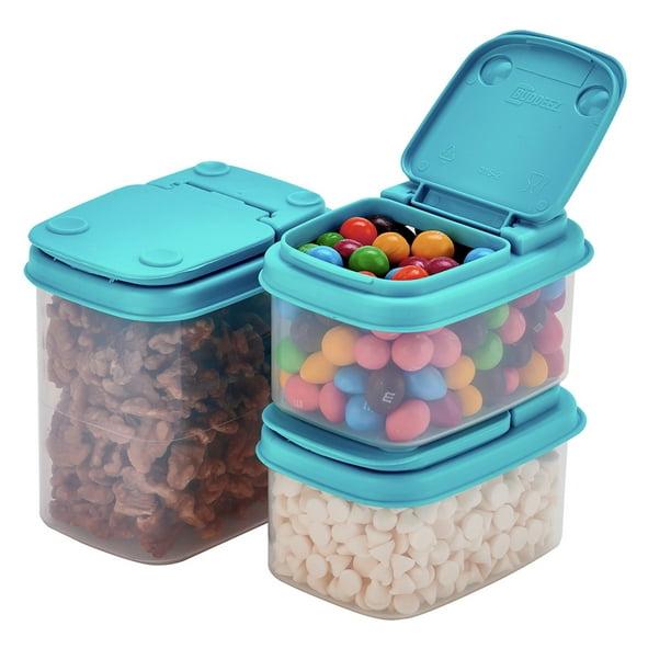 Mainstays Stackable Pantry Containers, Set of 3 - Walmart.com - Walmart.com