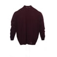 thumbnail image 3 of Club Room Burgundy Heather Mock Neck Sweater , Size 4XLarge Tall, 3 of 4