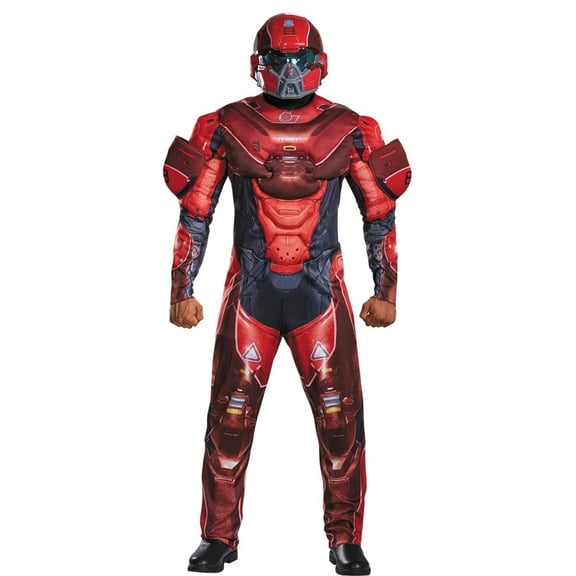 Disguise Mens HALO Red Spartan Muscle Costume - Size Medium